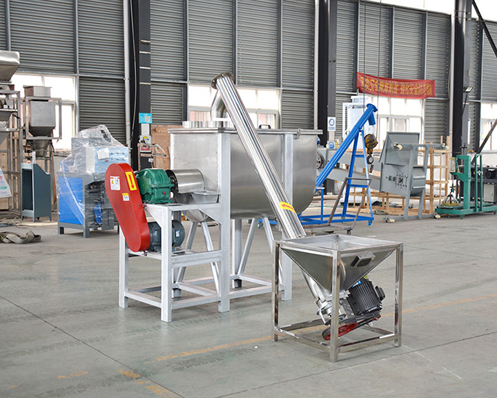 螺旋軸與吊、頭、尾軸承嵌入連接